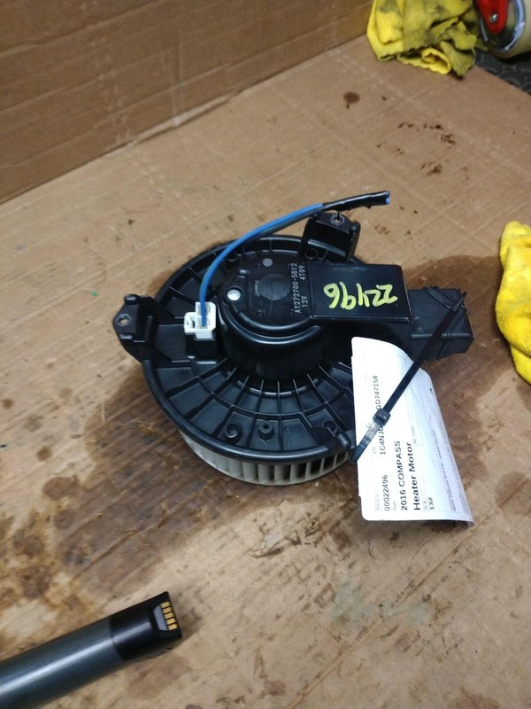 2016 Jeep Compass HVAC Blower Motor OEM 05191345AA Used 58K Miles Black