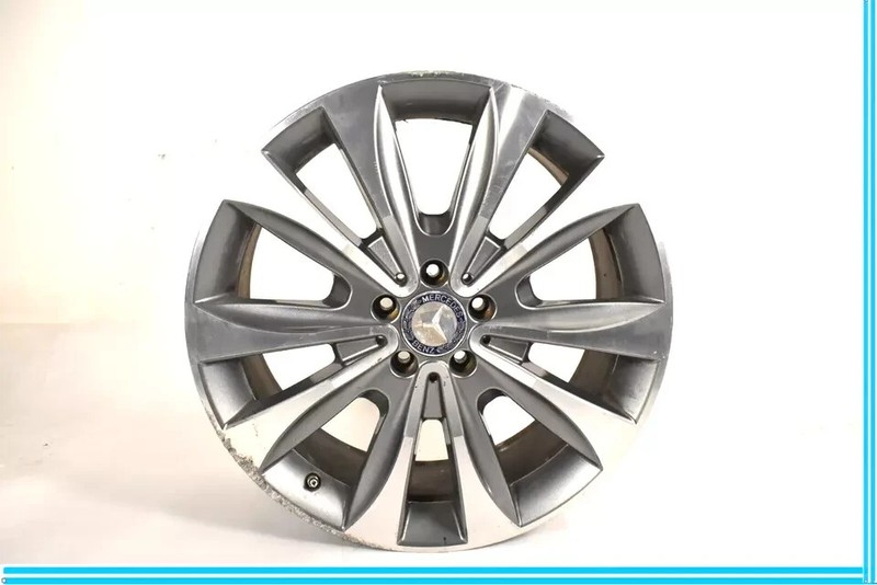 13-16 Mercedes X166 GL450 GL550 8.5 X R20 20" Wheel Rim Silver 1664012802 OEM