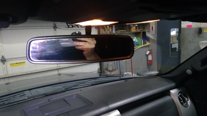 Rear View Mirror Automatic Dimming With Compass Fits 11-15 MKX 1786371