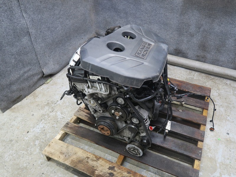 12-13 RANGE ROVER EVOQUE L538 2.0L TIVCT T/C AWD ENGINE MOTOR W TURBO 101K VIDEO