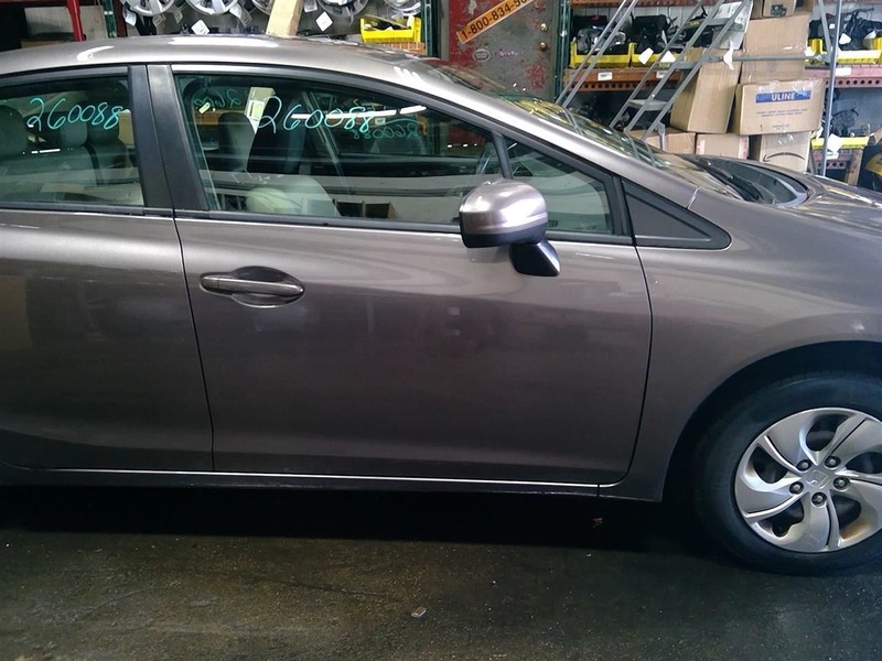 Passenger Front Door Electric Sedan EX Fits 13-15 CIVIC 1764404