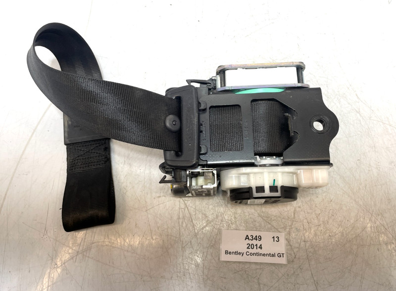 ✅12-18 OEM Bentley Continental GT Front Left Driver Seat Belt Seatbelt Retractor