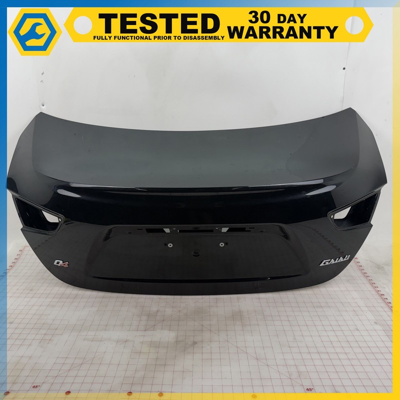 14-17 MASERATI GHIBLI TRUNK LID SHELL Black OEM