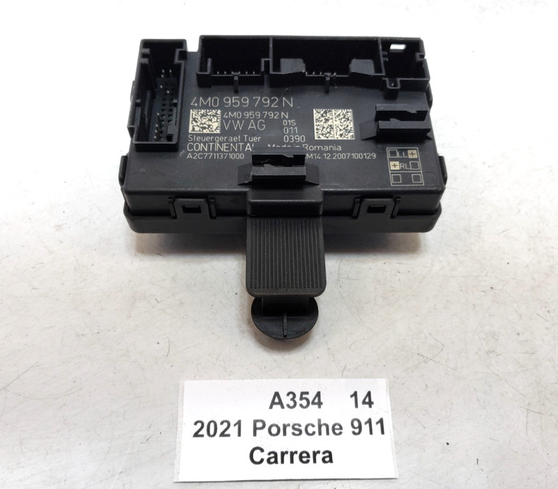 ✅20-24 OEM Porsche 911 Carrera 992 Front Right Passenger Door Control Module 23k