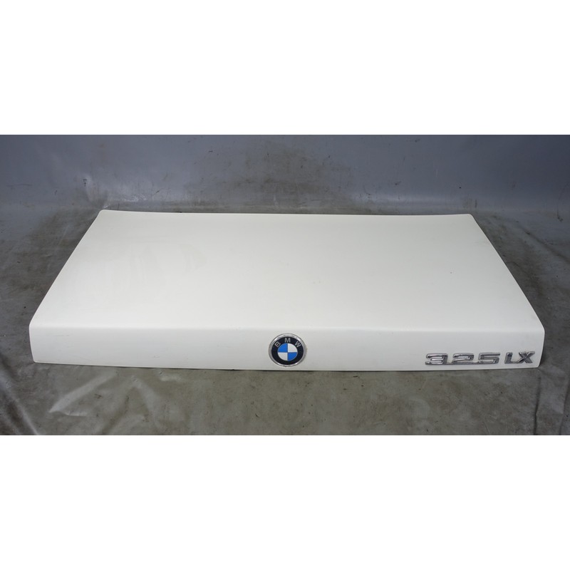 BMW E30 3-Series Rear Trunk Boot Lid Alpine White 218 1984-1991 OEM