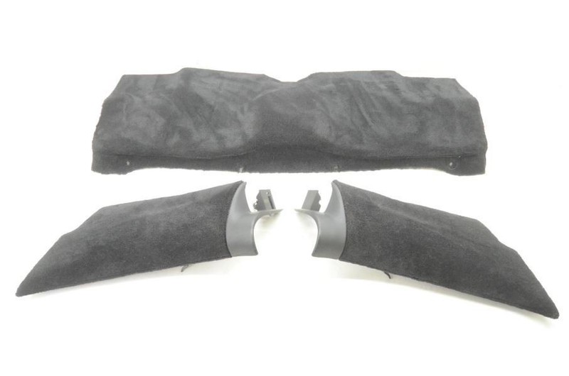 2003 Porsche Boxster 996 2.7L Rear Bulkhead Carpet and Side Trim 98655103501