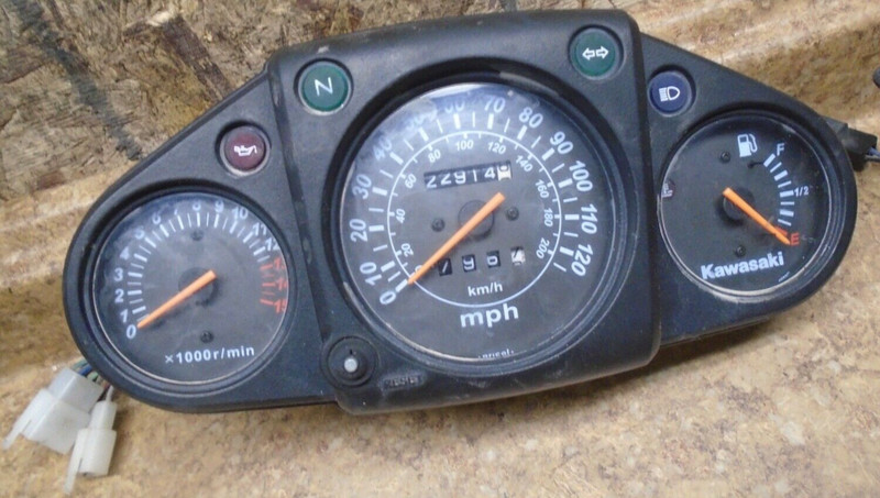 2009 Kawasaki Ninja EX250 EX 250 J Speedometer Dash Gauge Instrument Cluster 09