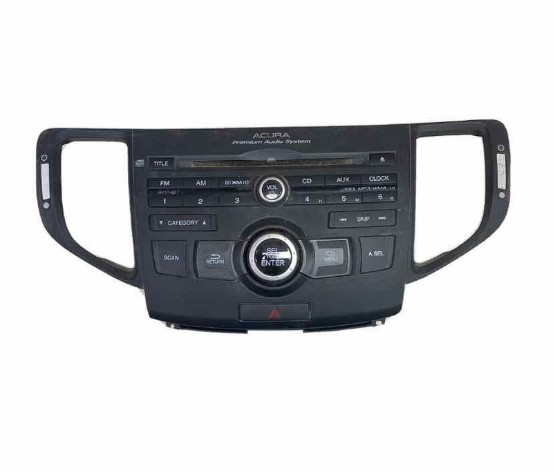 11 14 ACURA TSX 2.4L RADIO RECEIVER W/O NAVIGATION OEM 39100TL2A11