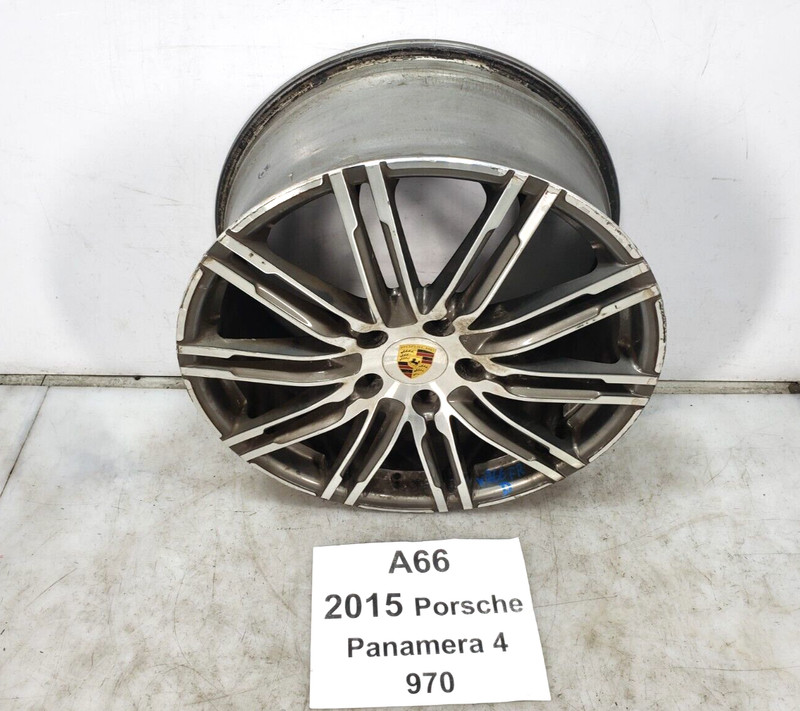 ✅14-16 OEM Porsche Panamera 4 Front Wheel Rim 9.5xR20 911 Turbo III Alloy Silver