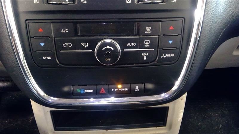 Temperature Control AC Front Dash Mounted Fits 11-20 CARAVAN 3382782
