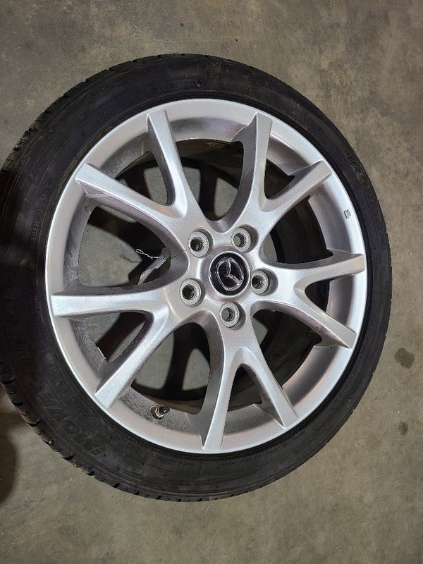 Wheel Alloy 17x7 5 Y Design 10 Spoke Fits 13-15 MAZDA MX-5 MIATA 576515