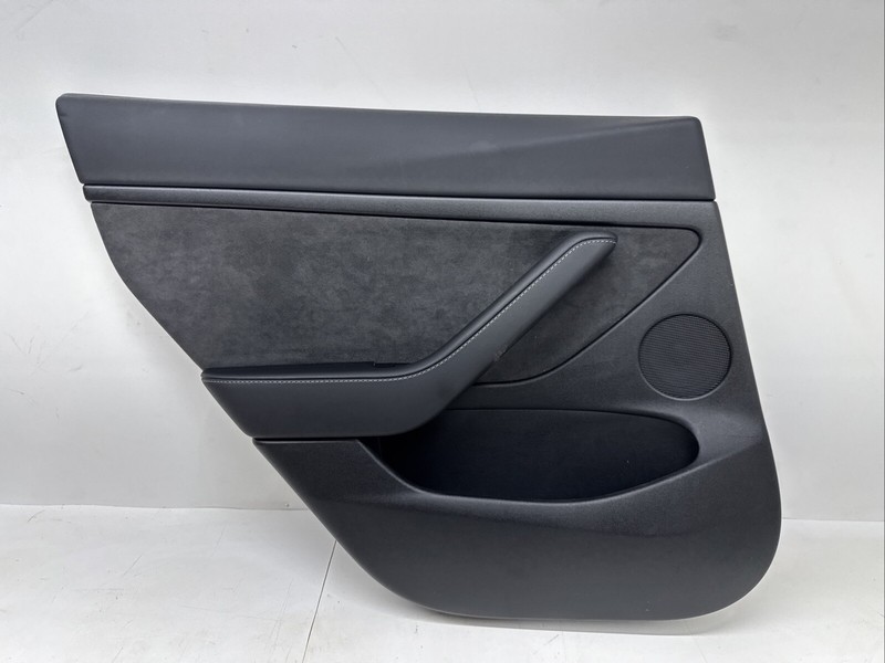 21-23 Tesla Model 3 Rear Driver Side Interior Door Panel Trim Left 12088 C1
