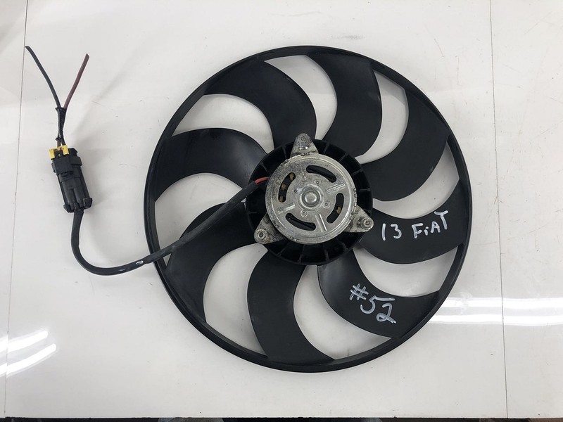 12-19 FIAT 500 1.4L L4 GAS ENGINE MOTOR RADIATOR COOLING FAN BLADE OEM #52