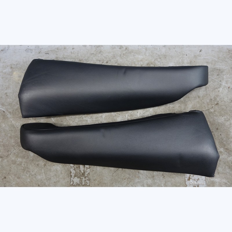 2007-2013 BMW E70 X5 SAV Factory Rear Seat Side Bolster Pair Black Leather OEM