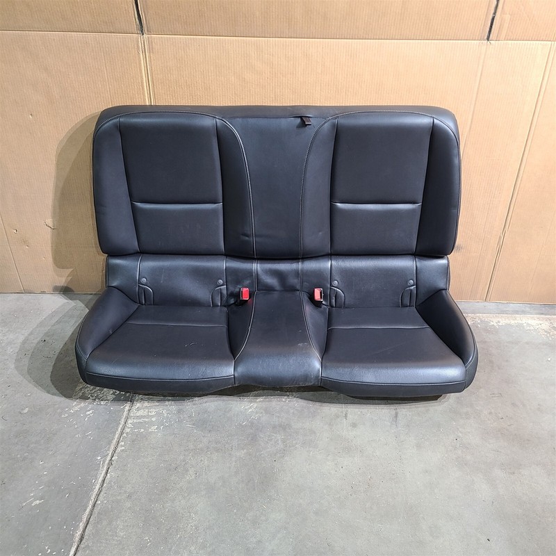 10-15 Camaro SS Coupe Leather Seats Upper Lower Rear Seat Set Aa7450