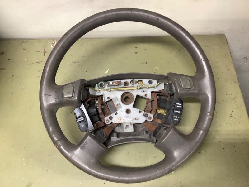 96-97 Acura RL Steering wheel Leather Taupe color Used OEM