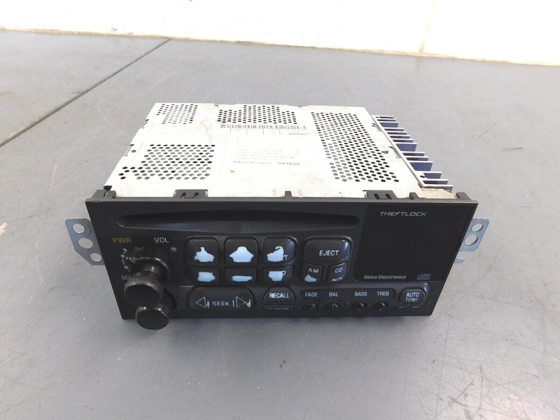 2002 01 02 03 04 Chevy Corvette C5 Z06 AM/FM/CD Radio #6852 S1