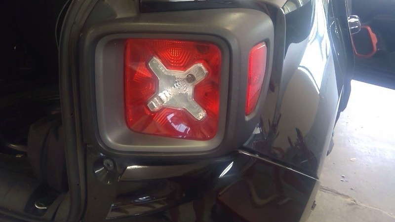 Passenger Right Tail Light Dark Gray Bezel Fits 16-18 RENEGADE 3500582