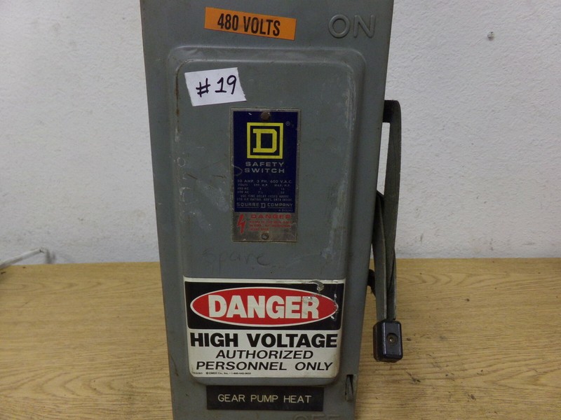 Square D H-361 Series E1 Safety Switch 30A*FREE SHIPPING*