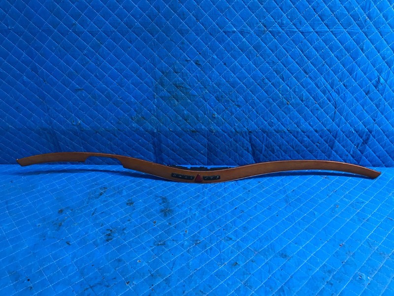 03-06 Mercedes W220 S430 Center Dash Trim Bezel Panel Cover Wood Hazard OEM