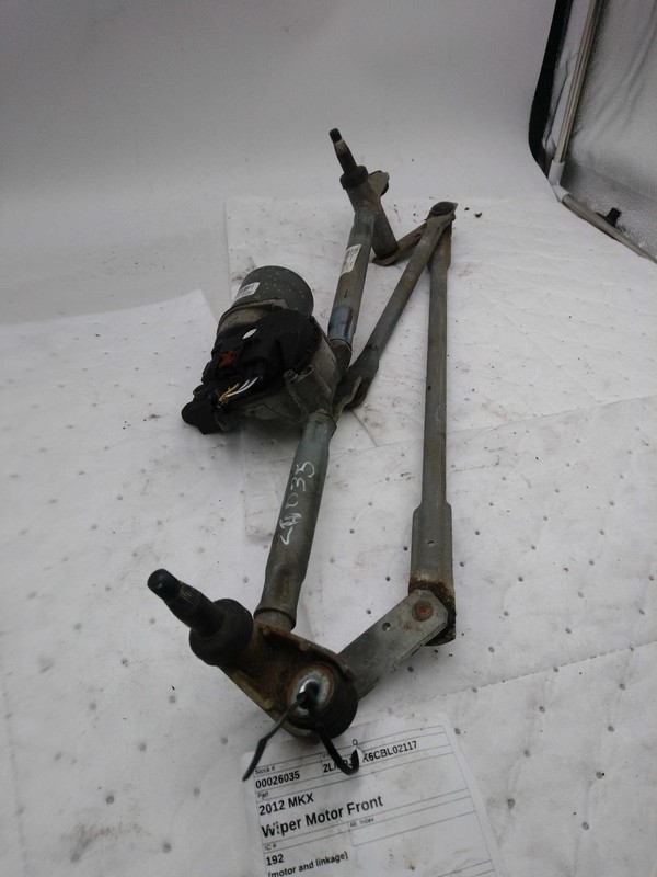 2012 Lincoln MKX Wiper Motor OEM BT4317500BA 133K Mileage Red