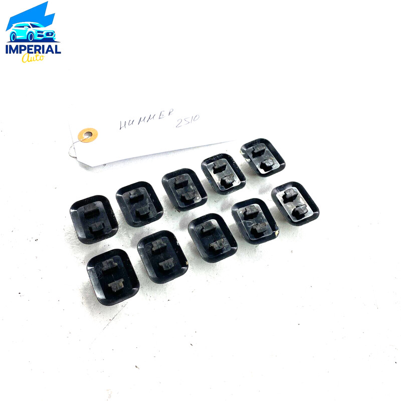 2003-2009 HUMMER H2 CLIPS CLAMPS SET OEM FASTENING THE AIR CONDITIONING PIPES
