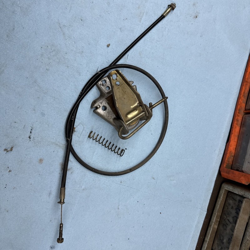 1993 1994 Ski-Doo Formula MXZ 470 Snowmobile Brake Caliper And Cable