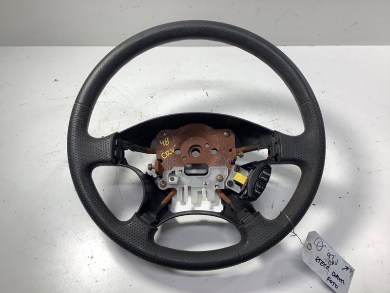 97 Honda CR-V Steering Wheel Black OEM