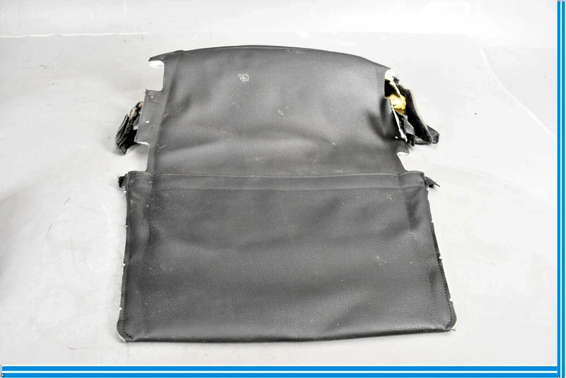 12-19 BMW F12 650i 640i Front Left Driver Side Seat Back Cover Black OEM