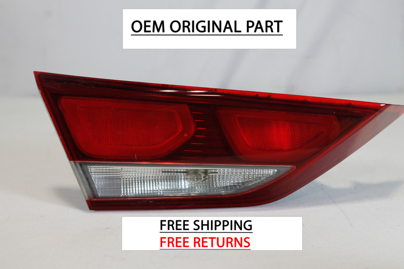 2017-2018 HYUNDAI ELANTRA LEFT DRIVER SIDE INNER TAIL LIGHT NICE OEM