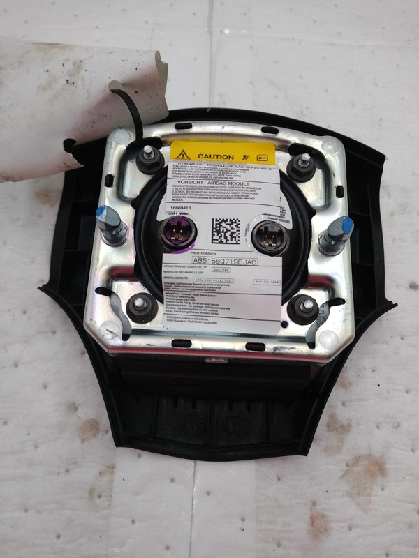2009 Pontiac G6 Steering Wheel Air Bag OEM White 42000 Miles NJ25-25306-638011