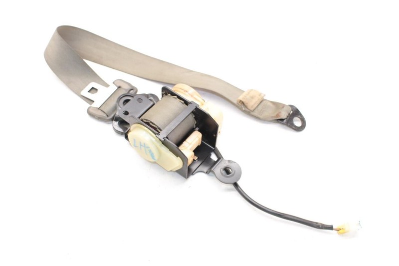84-86 Nissan 300ZX Z31 Brown Driver Left Front Seat Belt Retractor Belt