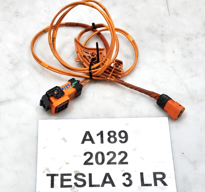 ✅ 2017-2023 OEM Tesla Model 3 Y High Voltage Ancillary Wiring Harness Cable