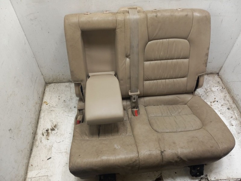 98 LEXUS LX470 REAR PASSENGER RIGHT & CENTER SEAT ASSEMBLY LEATHER TAN-LF40