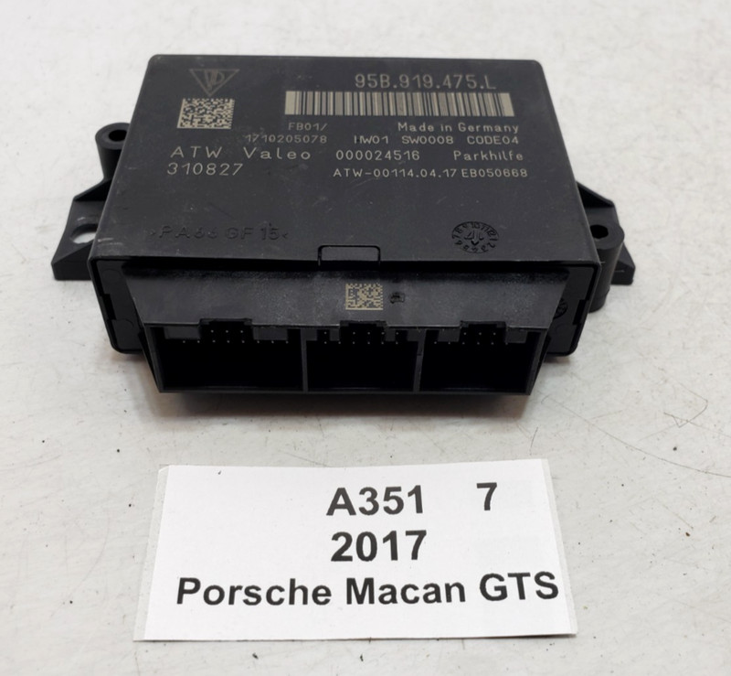 ✅ 17-18 OEM Porsche Macan GTS 95B Parking Aid Assist Distance Radar Module 34k