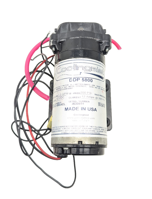Cooling Mist DDP 5800 4630851 Water Pump MOTOR