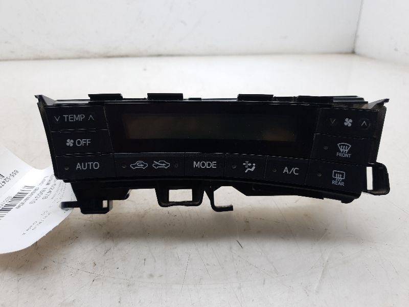 10-11 TOYOTA PRIUS TEMPERATURE CONTROL UNIT ASSEMBLY