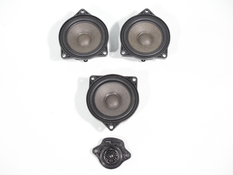 17-23 Tesla Model 3 Front Dashboard Audio Sound Speaker Tweeter Cover OEM Set 4