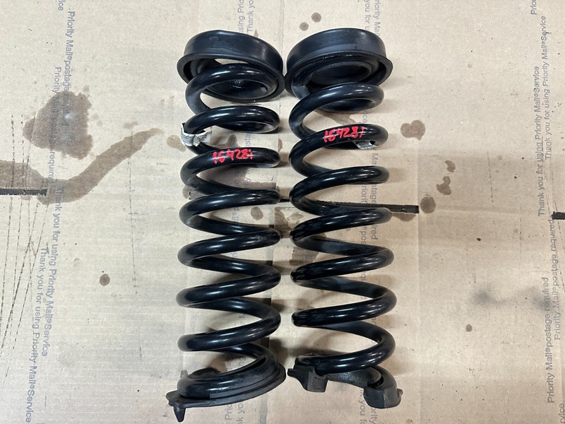 15-20 BMW 428i Gran Coupe REAR SUSPENSION RIGHT LEFT COIL SPRING PAIR SET OEM