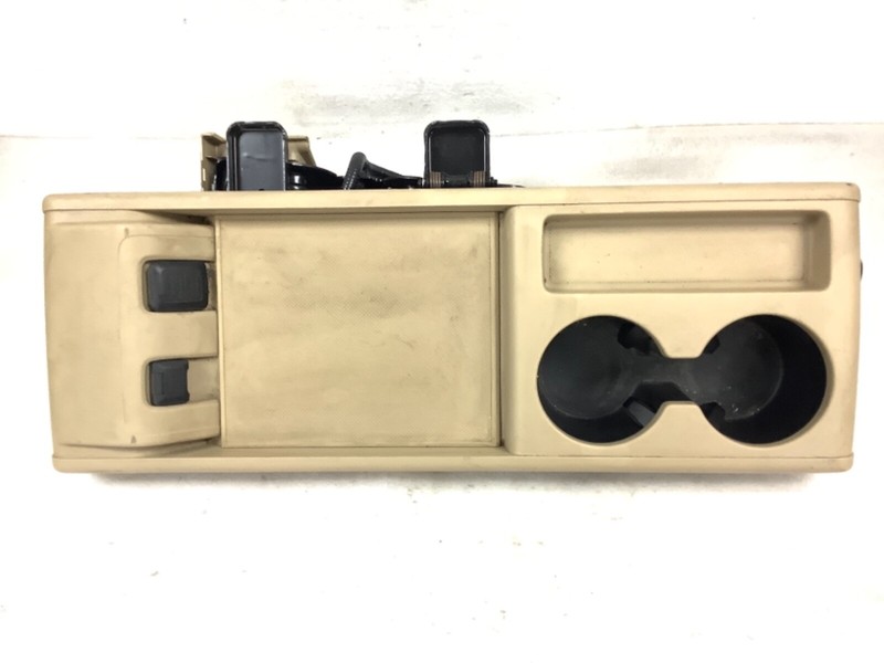 07-11 Honda CR-V Center Console Cup Holder Power Outlet AUX Input Beige OEM