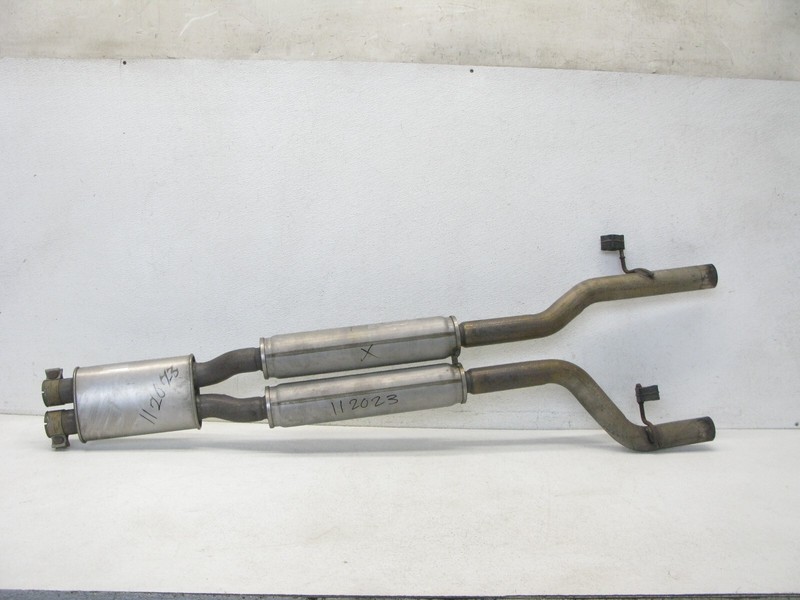 16 JAGUAR X260 XF 3.0 S/C MIDDLE CENTER RESONATOR SILENCER MUFFLER EXHAUST 11202