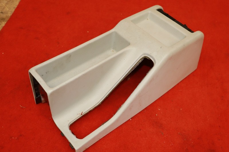 BMW E34 525 530 535 540 M5 Front Center Console Storage AC Vent Trim Grey OEM