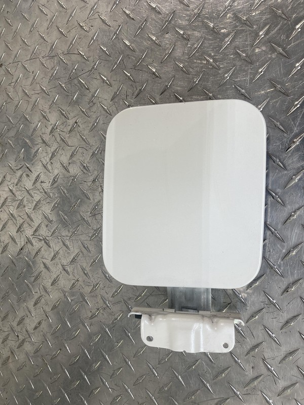 14-23 Infiniti Q50 White Fuel Tank Door Oem (QAB) Tested