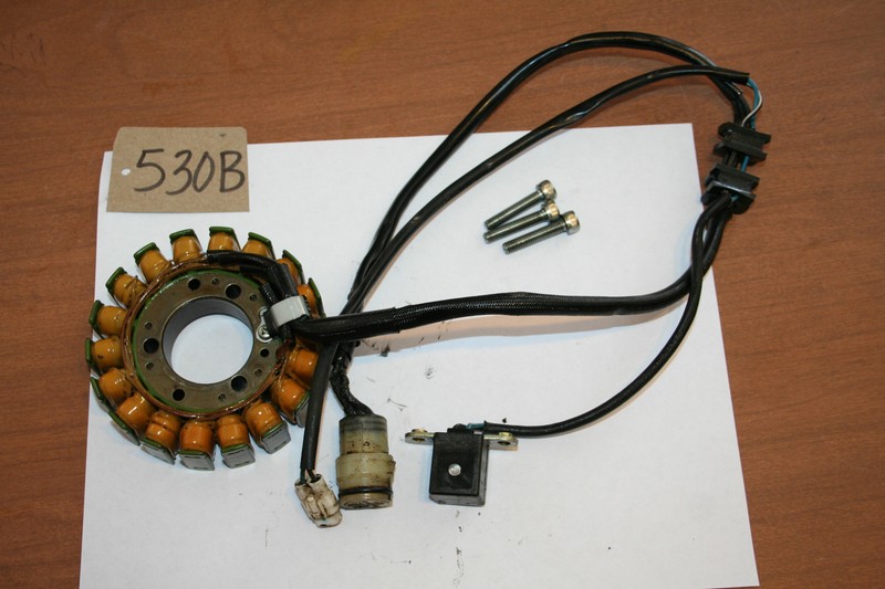2002 Kawasaki KVF 300A Prairie 4x4 Stator Coil Pulser Assembly 02