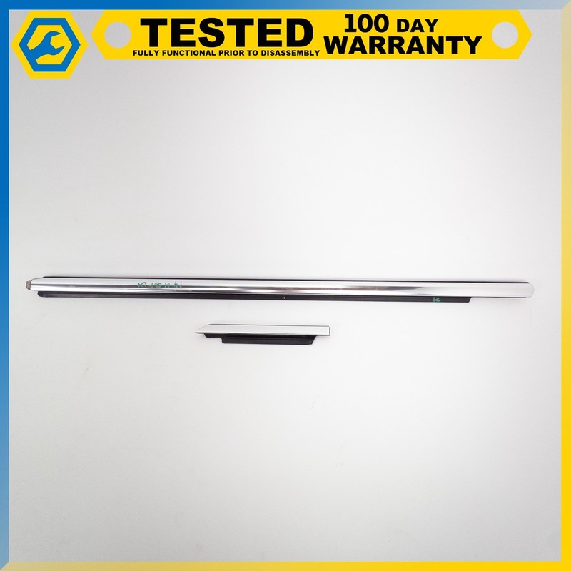 14-19 MASERATI QUATTROPORTE FRONT LEFT DRIVER DOOR WINDOW BELT MOLDING SET OEM