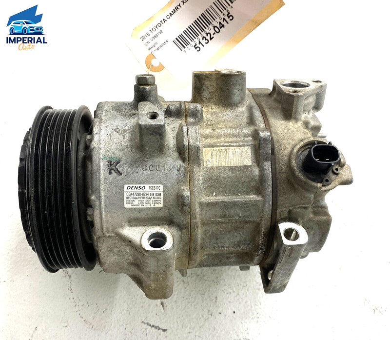 Air Conditioning Compressor Assembly Toyota Camry XSE XLE 2.5L 2018-23 OEM 1PCS