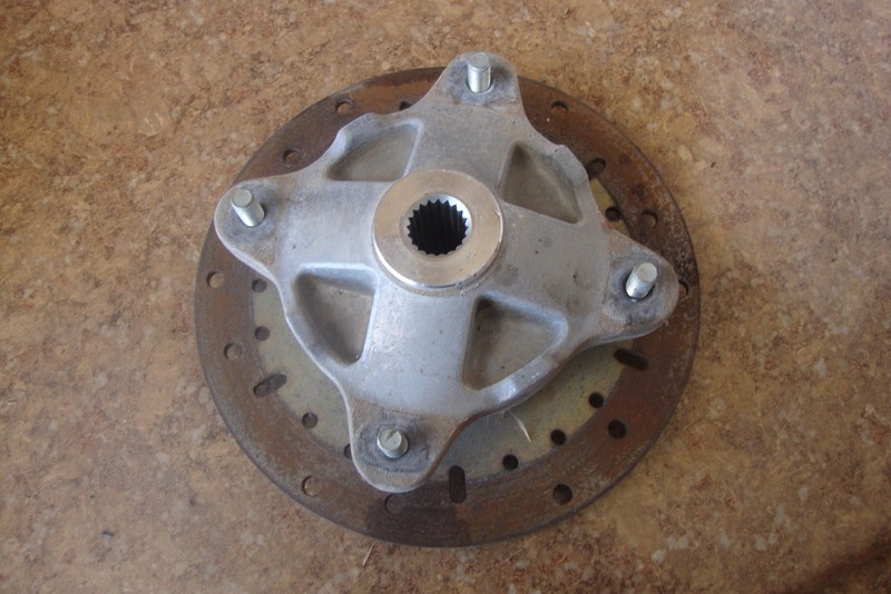 2006 Polaris Sportsman 500 HO ATV Right Left Front Disk Brake Hub Rotor Wheel 05