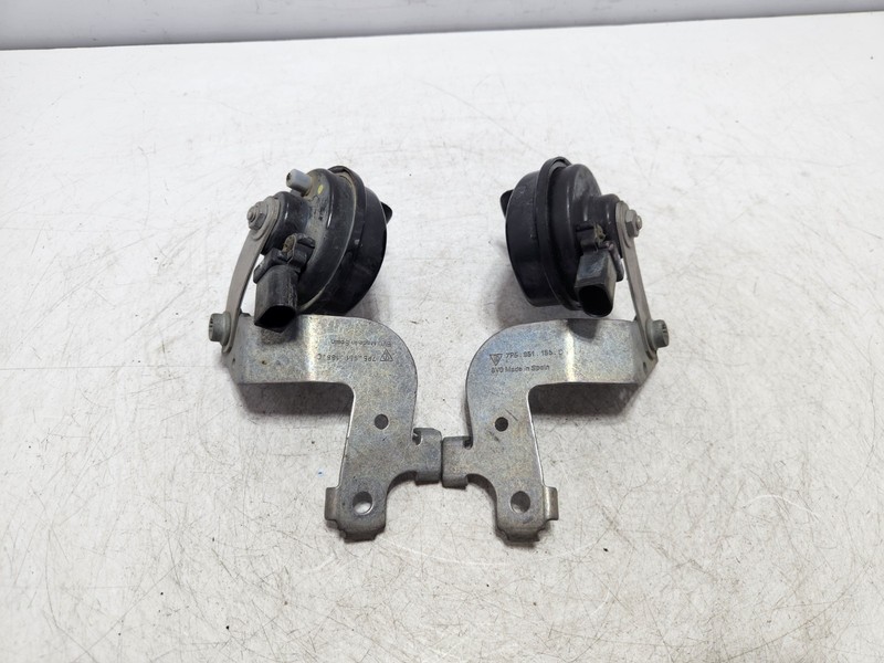 ✅ 11-18 OEM Porsche Cayenne Turbo 958 Front Left Right Low Tone Horn Signal