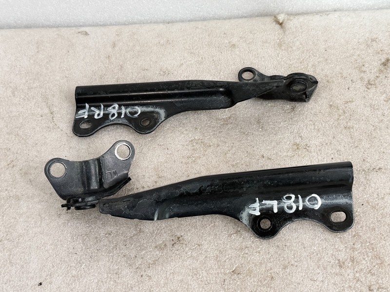 16-23 MAZDA MX-5 MIATA FRONT RIGHT AND LEFT HOOD HINGE SET PAIR, OEM LOT3464