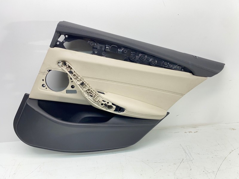 17-20 BMW G30 5 Series Rear Right Passenger Door Panel Cover Leather Beige OEM✅